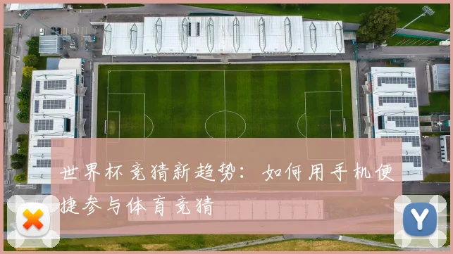 世界杯竞猜新趋势：如何用手机便捷参与体育竞猜